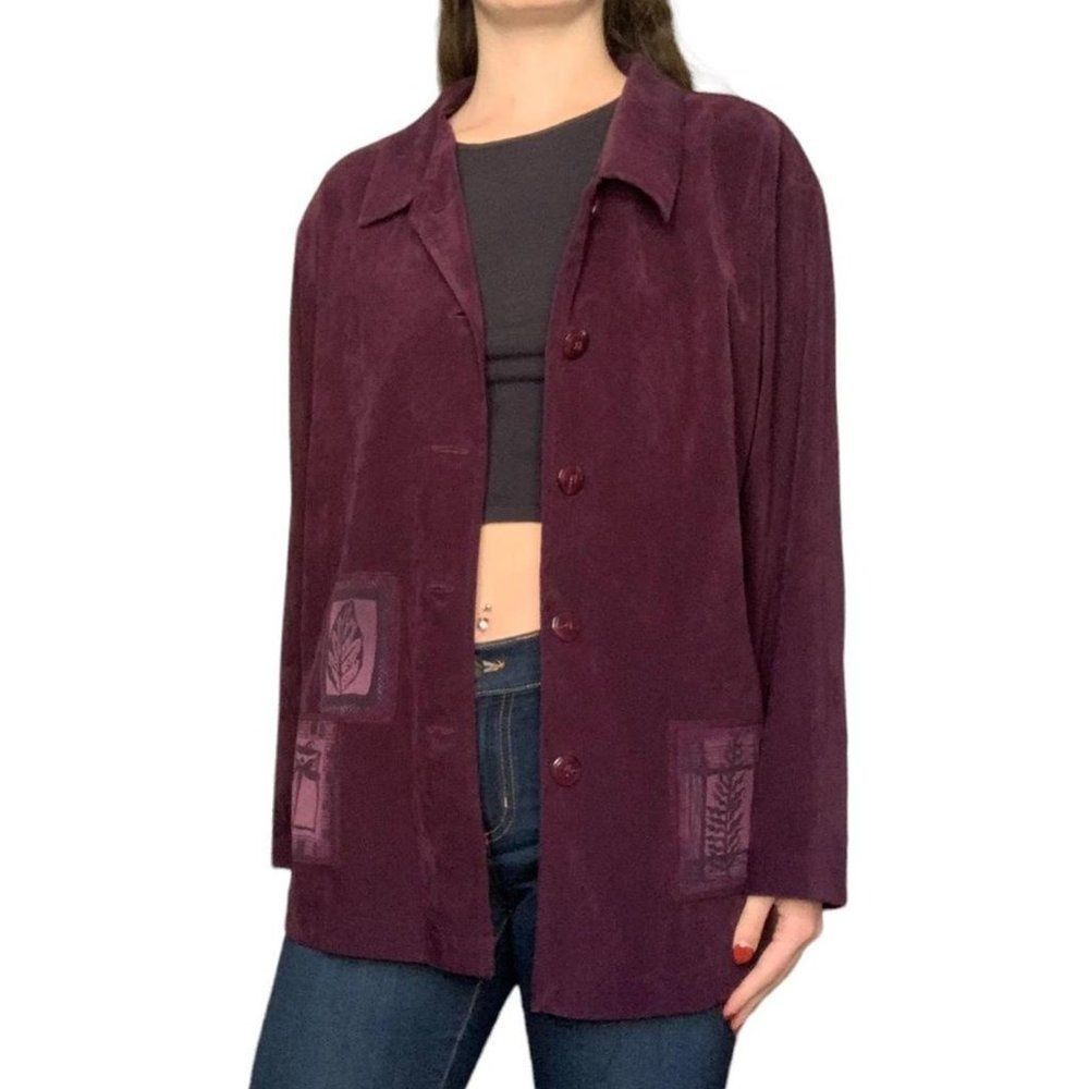 Purple Shacket